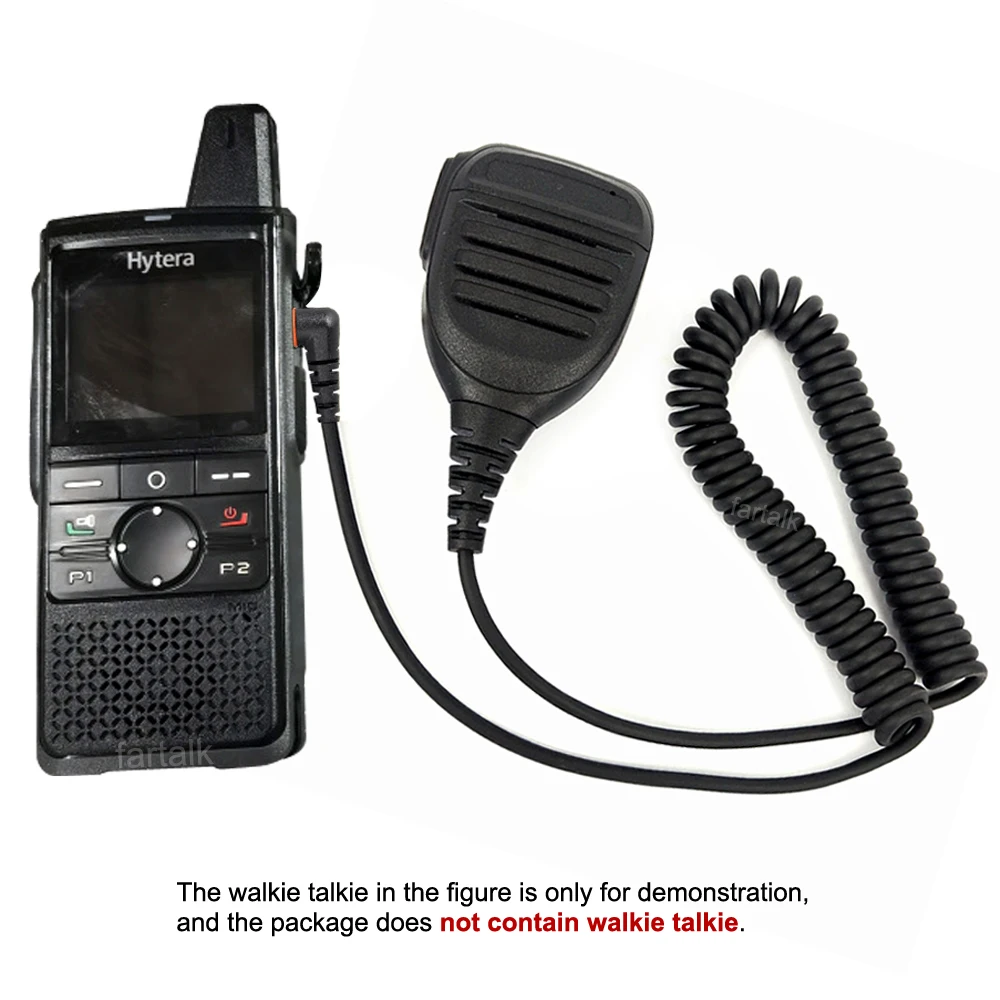 Prijenosni prijenosni radio Zvučnik Mikrofon Mikrofon za HYT Hytera PNC370 PNC380 TD350 TD360 TD370 BD350 PD350 PD360 PD370 Dvosmjerni Radio Slika 4
