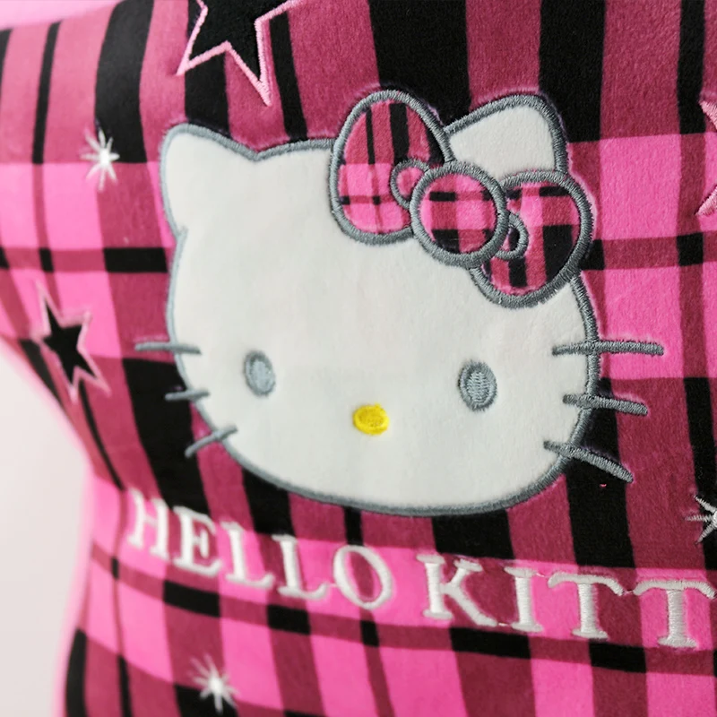 Sanrio Hello Kitty Плюшевое Мультяшное Sjedalica Naslon Za Glavu Stolica Jastuk Za Vrat Ukras Jastuci Dar Lumbalna Podrška Plišani Jastuk Poklon Slika 4