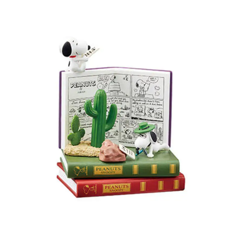 Sanrio Snoopy Figurice Svijet U Knjizi Anime Crtani film PVC Lik Lutke, Nakit za Djecu Igračke, Pokloni za Djecu Slika 4