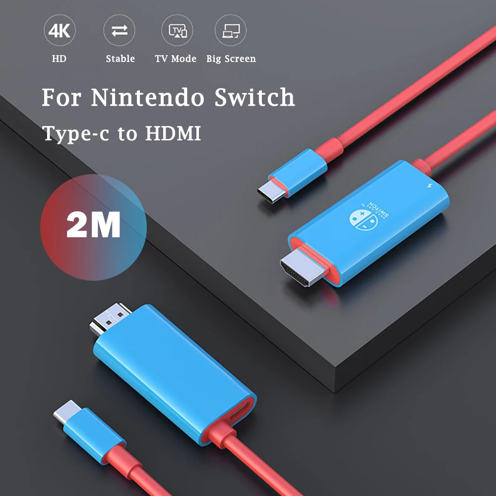 USB C HUB Switch priključne Stanice TV priključne stanice za Nintendo Prekidač Adapter Tip C s HDMI kompatibilan USB hub za Macbook Pro Prekidač OLED Slika 4