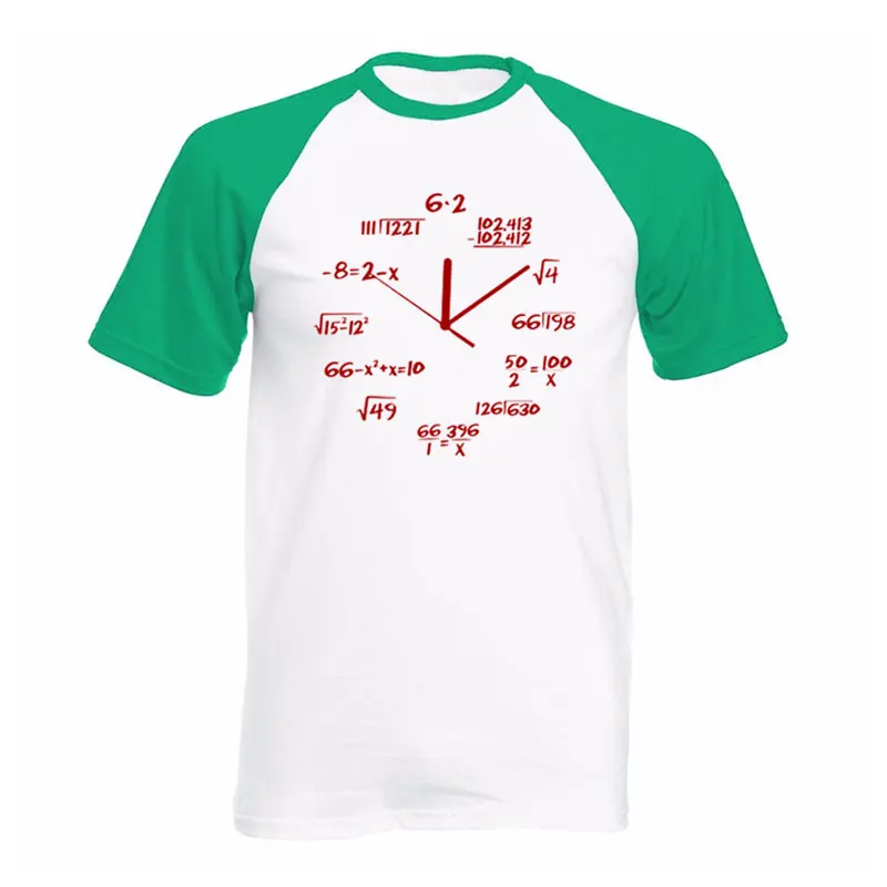 zabavna muška majica s po cijeloj površini matematičkih sati, svakodnevni muška majica od 100% pamuka kratkih rukava i okruglog izreza, cool ljetna majica, muška t-shirt, veličinu EU Slika 4