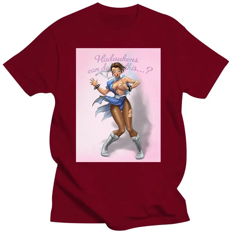 2022 Seksi Majica Chun-Li Hadoukens Can Do This Muška Ženska T-Shirt Unisex 761 Klasična Jedinstvena T-Shirt Slika 5