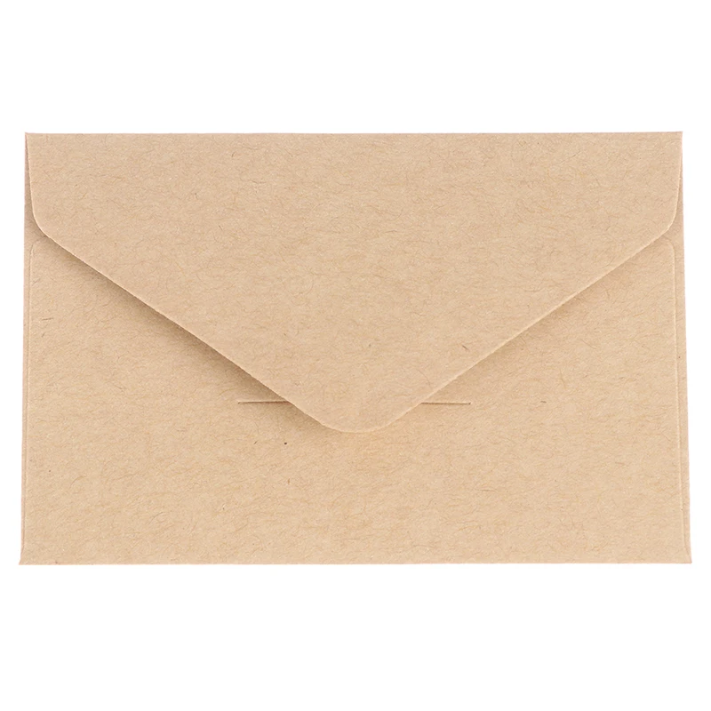 20ШТ Klasična Bijela Crna Kraft-Obrazac Mini-Papirnate Prozora Omotnice Omotnica Za Pozivnice Za Vjenčanje Poklon Koverti Slika 5