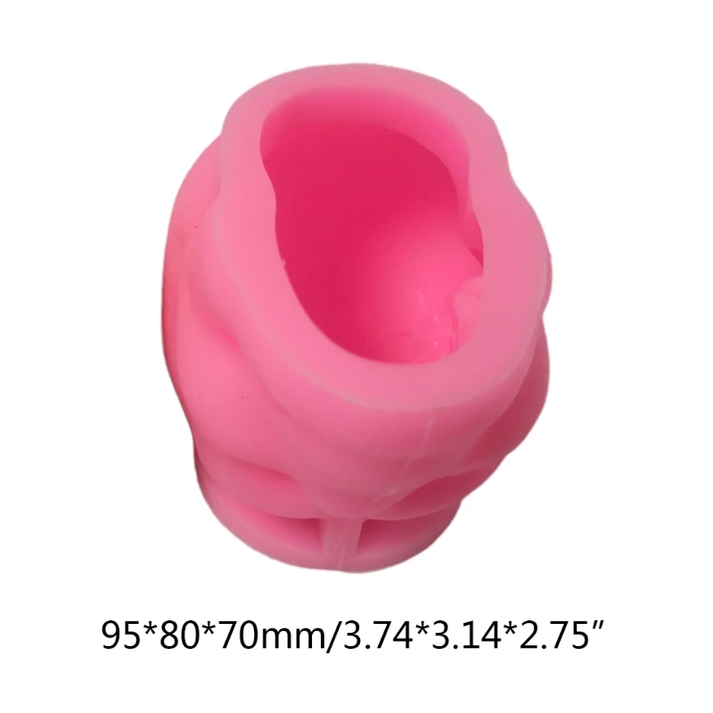 3D Cvijet Lubanju Kalup Epoksidna Gips Kalup za Proizvodnju Aromatičnog Voska Sapun Kalup DIY Ukras Svijeće Ručne izrade Slika 5