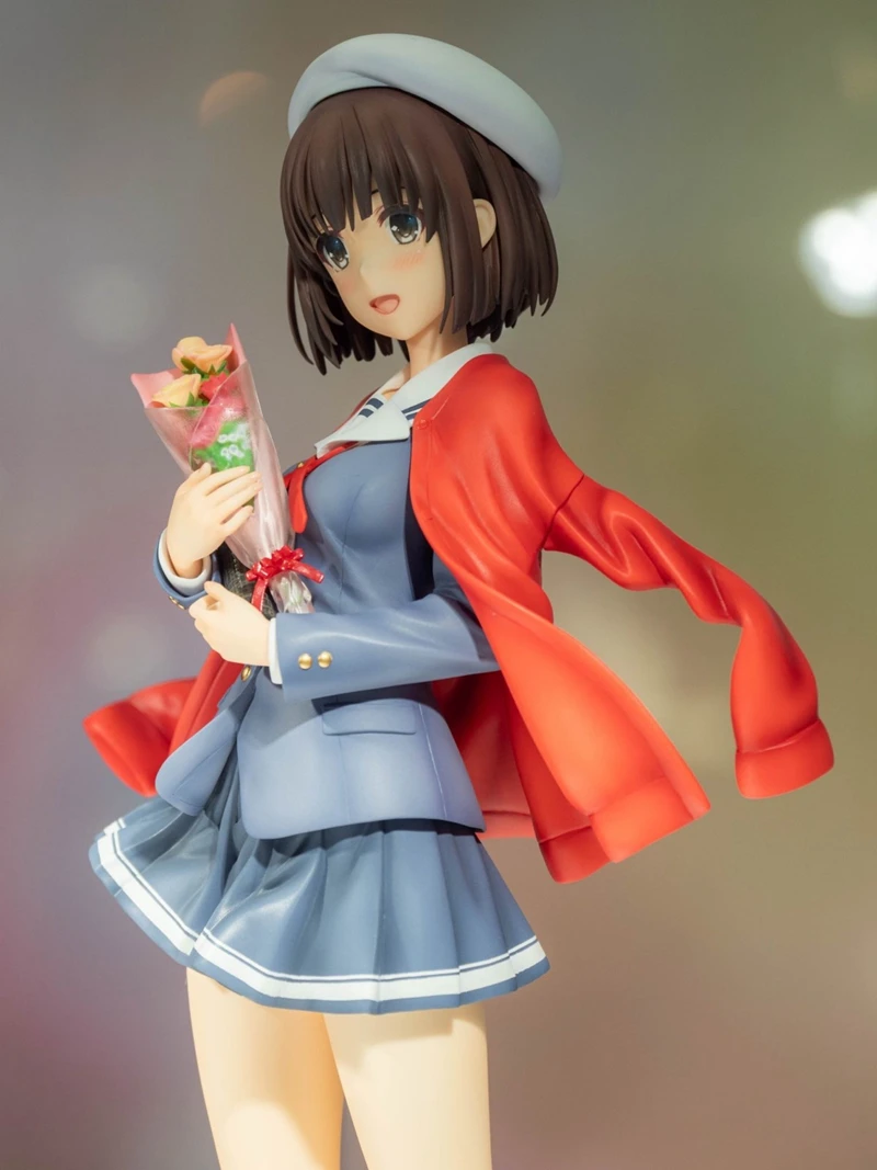 Anime Саекано: Kako podići Dosadan Djevojku Мегуми Kato Lik 25 cm PVC Ispušni Forma Odvojiva Model Igračka na Poklon Slika 5