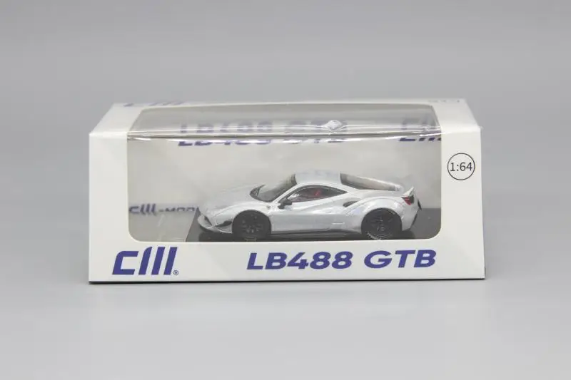 CM model cars 1: 64 LBWK Ferrari 488 GTB Ograničeno zbirka modela automobila od lijevanog metala Slika 5