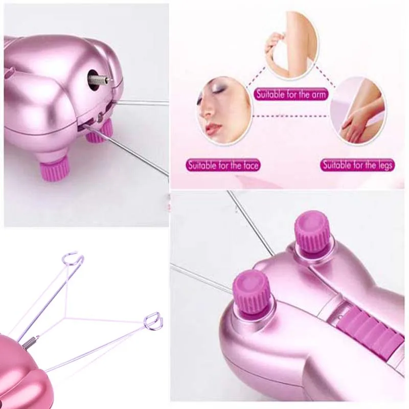 Električni ženske alata za uklanjanje dlačica na licu, Sredstva za uklanjanje Dlačica na Licu, epilator za žene, Epilator s Pamuk Konac, aparat za Brijanje Slika 5
