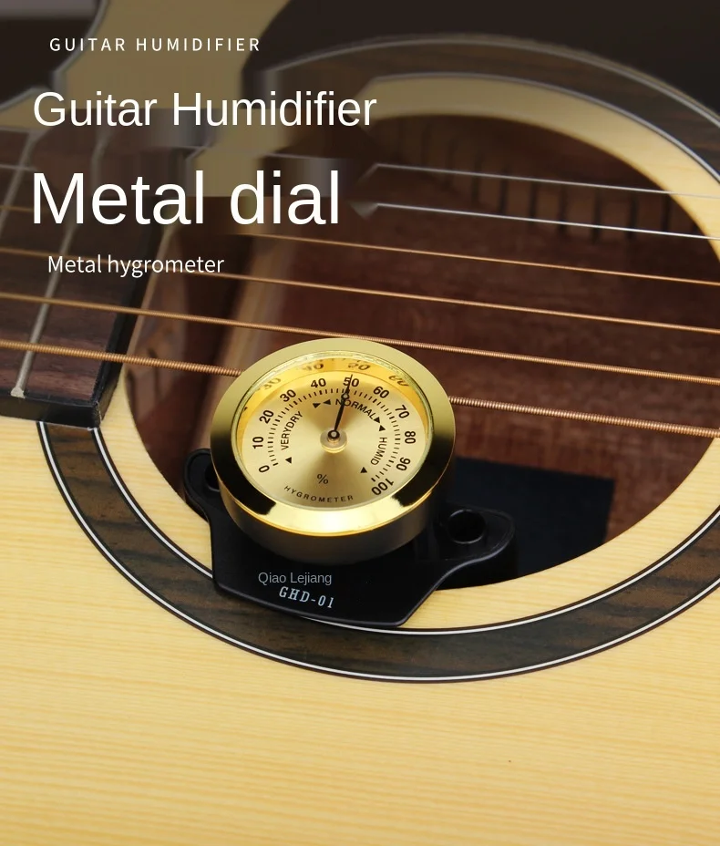 GHD-01 Gitaru ovlaživač zraka s Гигрометром Alata za održavanje klasične Akustične Gitare Slika 5