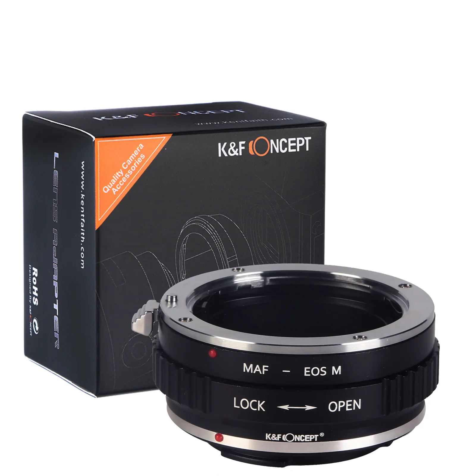 K & F Koncept Minolta A/Sony A-Mount Objektiva za Canon EOS M Kućište Fotoaparata Adapter za Pričvršćivanje Objektiva za Canon EOS M M2 M3 M5 M6 M10 M100 Slika 5