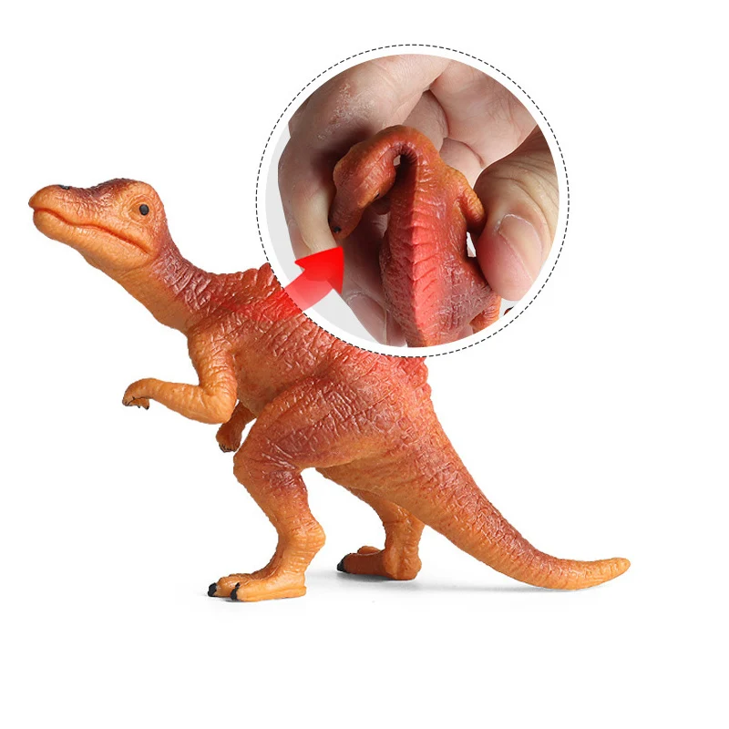 Modeliranje TPR Dinosaur Птерозавр Нитрозавр Трицератоп Стегозавр Паркмодель Figurice Edukativne Igračke za Djecu Pokloni Slika 5