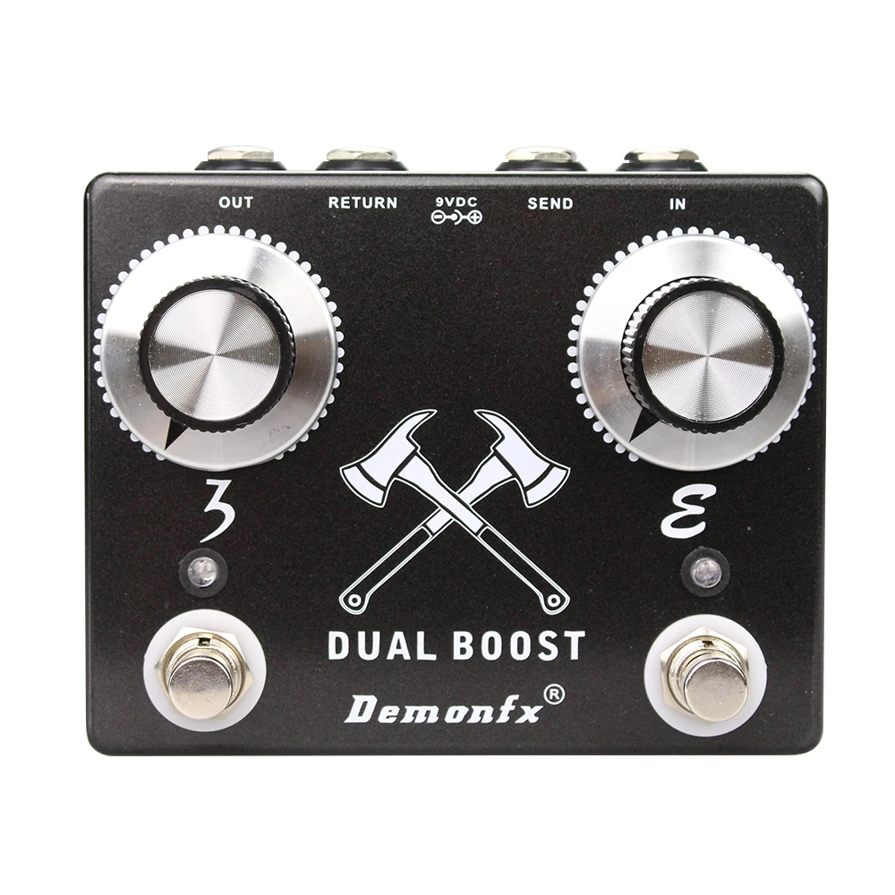 NOVI high-end dual servo Demonfx 3 Boost i E Poticaj u jedne pedale s petljom FX za pedale i efekte za gitare Slika 5