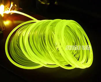 Ř 8,0 mm Bočne Sjajni Fiber-Svjetlosni Optički Kabel Optički Kabel noćna Svjetla za Fiber-Optički Osvjetljenje DIY Light colour