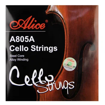 Žice za violončelo Alice A805A Čelične Jezgre Nikal-Хромовая Navijanje Niklom loptica
