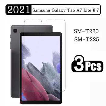 (3 pakiranja) Kaljeno staklo Za Samsung Galaxy Tab A7 Lite 8,7 2021 SM-T220 SM-T225 T220 T225 Zaštitna folija za ekran sa potpuna pokrivenost
