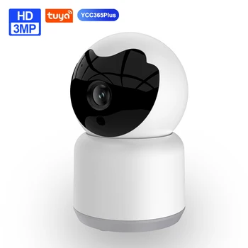 IP kamera Tuya 3MP 1296P HD Kamera za video nadzor Noćni Vid Pametna Automatska Отслеживающая Dvosmjerna Audio Osnovna Skladište Sigurnosti YCC365