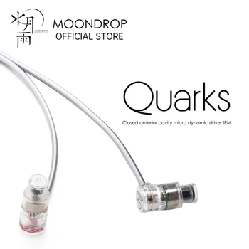Slušalice MoonDrop Quarks Visokih performansi slušalice IEMs sa zatvorenim prednjim oralne, Микродинамические slušalice s vozačem