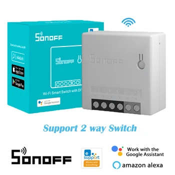 SONOFF Wifi MINI R2 Prekidač DIY MiniR2 Modul Relej Sinkronizacije za uštedu Energije Kućne Automatizacije za eWeLink APP Podrška Alexa Google Home