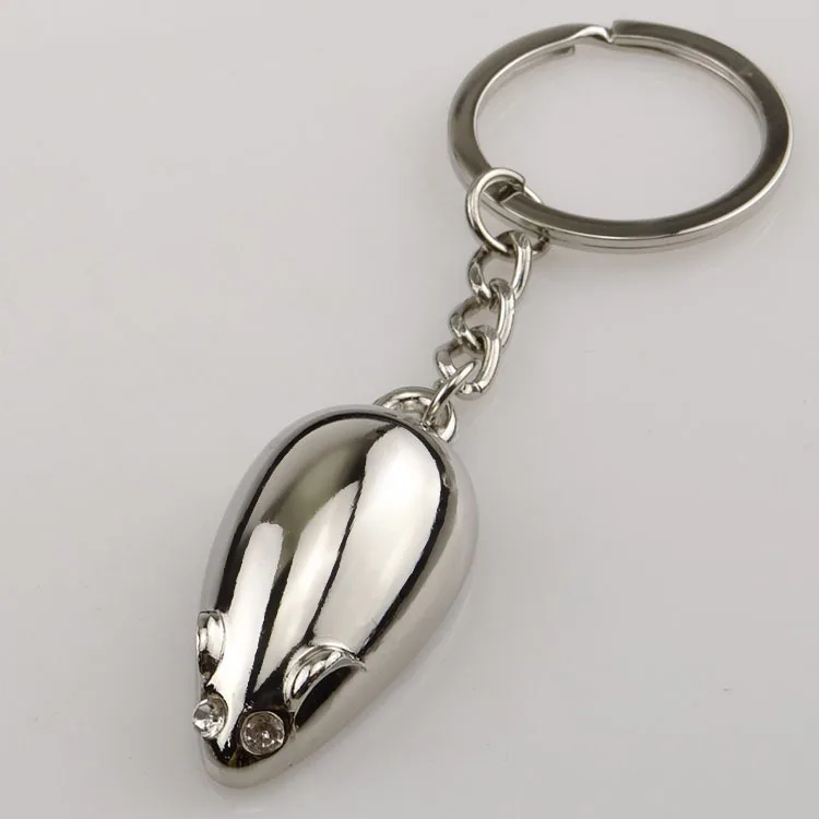 Privjesak za ključeve od miša - Kvalitetan Metalni Privezak za ključeve, Privjesak za ključeve, za muškarce i žene, Poklon nakit 17337 bez lanca Slika 0