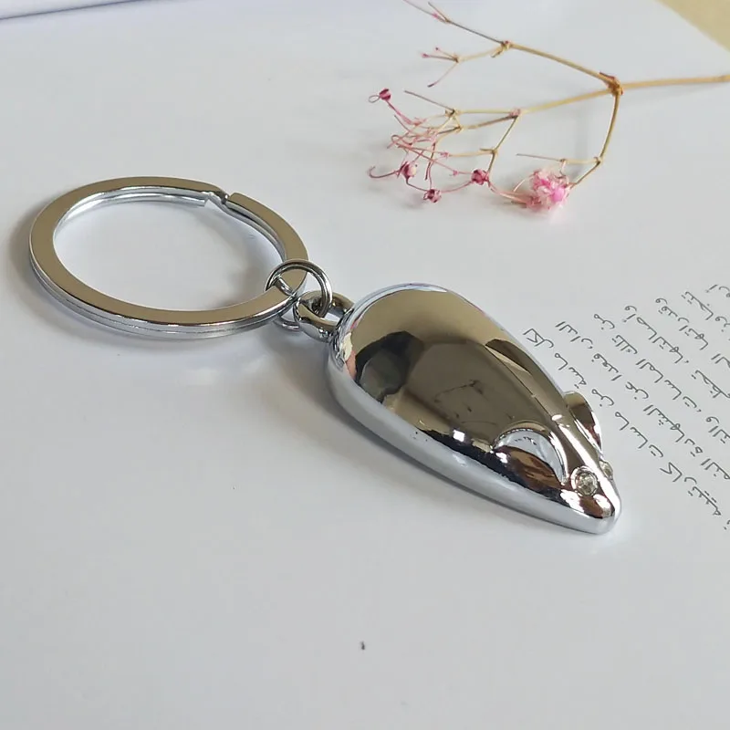 Privjesak za ključeve od miša - Kvalitetan Metalni Privezak za ključeve, Privjesak za ključeve, za muškarce i žene, Poklon nakit 17337 bez lanca Slika 1
